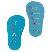 Trend Adımlar Saks Mavi Cırt Cırtlı Unisex Çocuk Spor Ayakkabı - 5