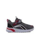 Trend Adımlar Kırmızı Cırt Cırtlı Unisex Çocuk Spor Ayakkabı - 1