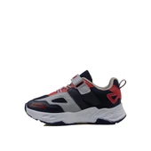 Trend Adımlar Lacivert Renkli Dokulu Unisex Çocuk New Force Spor Ayakkabı - 3