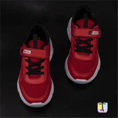 Trend Adımlar Kırmızı Kalın Hafif Comfortable Unisex Çocuk Sneaker thumbnail 4