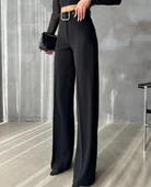 Kadın Pantolon Kumaş Scuba - 4