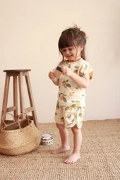 Limon Baskı Kaşkorse Alt Üst Takım - 8