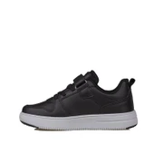 Pepino Siyah-Beyaz Ultra Hafif Düz Unisex Çocuk Sneaker - 3