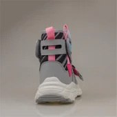 Vicco Gri Karoo Unisex Çocuk Yünlü Ultra Hafif Kar Botu thumbnail 4