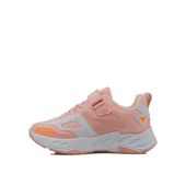 Trend Adımlar Pudra Renkli Dokulu Unisex Çocuk New Force Spor Ayakkabı - 3