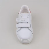 Trend Adımlar Beyaz Erkek Çocuk Mevsimlik Cırtlı Sneaker - 5