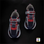 Trend Adımlar Lacivert Renkli Dokulu Unisex Çocuk New Force Spor Ayakkabı - 4