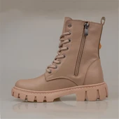 Trend Adımlar Krem Cute Bear Kız Çocuk Postal Bot thumbnail 3