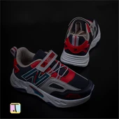 Trend Adımlar Lacivert Renkli Dokulu Unisex Çocuk New Force Spor Ayakkabı - 5