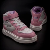 Pinokyo Pembe Memory Foam Hafif Çocuk Boğazlı Sneaker thumbnail 5