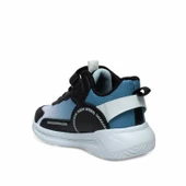 Trend Adımlar Beyaz Erkek Çocuk Ultra Hafif Yarım Boğaz Sneaker - 3