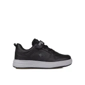 Pepino Siyah-Beyaz Ultra Hafif Düz Unisex Çocuk Sneaker - 1