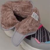 Vicco Gri Karoo Unisex Çocuk Yünlü Ultra Hafif Kar Botu thumbnail 5