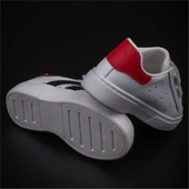 Trend Adımlar Beyaz Erkek Çocuk Mevsimlik Cırtlı Sneaker - 7
