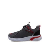 Trend Adımlar Kırmızı Cırt Cırtlı Unisex Çocuk Spor Ayakkabı - 2