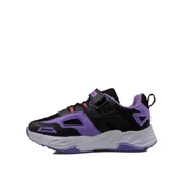 Trend Adımlar Lila Renkli Dokulu Unisex Çocuk New Force Spor Ayakkabı - 3