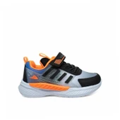Trend Adımlar Turuncu Unisex Cırtlı Hafif Patik Sneaker - 1