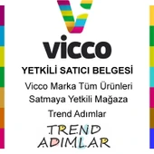 Vicco Pudra Mila Çocuk Ultra Hafif Cırtlı Sneaker - 6