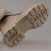 Trend Adımlar Krem Cüzdan Detaylı Kız Çocuk Bot thumbnail 4