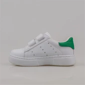 Trend Adımlar Yeşil Erkek Çocuk Mevsimlik Cırtlı Sneaker - 3