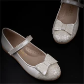 M2S Sedef Kız Çocuk Fiyonklu Babet thumbnail 5