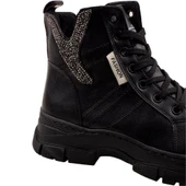 Trend Adımlar Siyah Yulia Kız Çocuk Casual Bot - 5