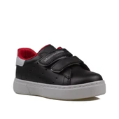 Trend Adımlar Siyah Erkek Çocuk Mevsimlik Cırtlı Sneaker thumbnail 2