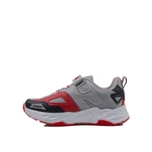 Trend Adımlar Gri Renkli Dokulu Unisex Çocuk New Force Spor Ayakkabı thumbnail 3