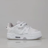 Trend Adımlar Beyaz Kaymaz Taban Çocuk Spor Ayakkabı thumbnail 2