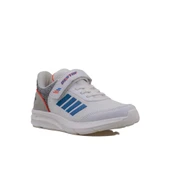 Trend Adımlar Beyaz Memory Foam Tabanlı Erkek Çocuk Sneaker - 2