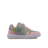 Trend Adımlar Pudra Comfort İçe Basma Destekli Unisex Çocuk Sneaker - 1