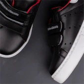 Trend Adımlar Siyah Erkek Çocuk Mevsimlik Cırtlı Sneaker thumbnail 6