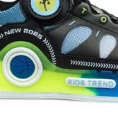 Trend Adımlar Beyaz Erkek Çocuk Ultra Hafif Yarım Boğaz Sneaker - 4