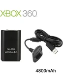 Starx Xbox 360 Gamepad Kol Şarj Kiti Batarya Şarj Kablosu thumbnail 3
