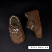 Trend Adımlar Haki Cace Two İlk Adım Bebe Hakiki Nubuk Deri Bot - 5