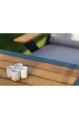MİLLE GARDEN BAHÇE MOBİLYALARI ATİNA Bahçe Takımı 3+1+1 Takım - 6