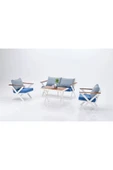 MİLLE GARDEN BAHÇE MOBİLYALARI AZUR 2+1+1 Bahçe Takımı - 1