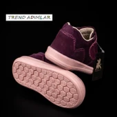 Trend Adımlar Mor Cace Two İlk Adım Bebe Hakiki Nubuk Deri Bot - 6
