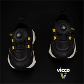 Vicco Siyah Shiro Bebe Kaymaz Taban Sneaker thumbnail 4