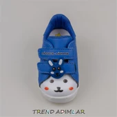 Trend Adımlar Saks Mavi Işıklı İlk Adım Bebe Sneaker thumbnail 4