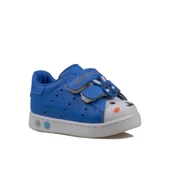 Trend Adımlar Saks Mavi Işıklı İlk Adım Bebe Sneaker thumbnail 2
