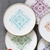 Fecra Miras 6 Parça Pasta Tabağı Seti - 4