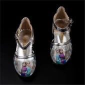 Trend Adımlar Mavi Parlak Gümüş Şeffaf Bebe Klasik Ayakkabı thumbnail 4