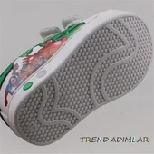 Trend Adımlar Beyaz Işıklı İlk Adım Bebe Sneaker thumbnail 4