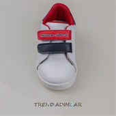 Trend Adımlar Kırmızı Işıklı İlk Adım Bebe Sneaker - 4