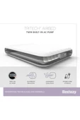 Bestway Kamp Yatak Flok Siyah Pompalı 188x99X30 - 5