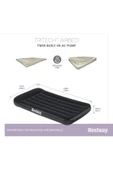 Bestway Kamp Yatak Flok Siyah Pompalı 188x99X30 - 7