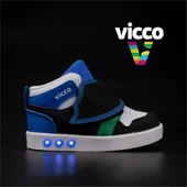Vicco Siyah Ufo Işıklı İlk Adım Bot - 5