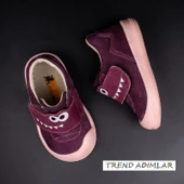 Trend Adımlar Mor Cace Two İlk Adım Bebe Hakiki Nubuk Deri Bot - 5