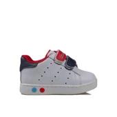 Trend Adımlar Kırmızı Işıklı İlk Adım Bebe Sneaker - 1